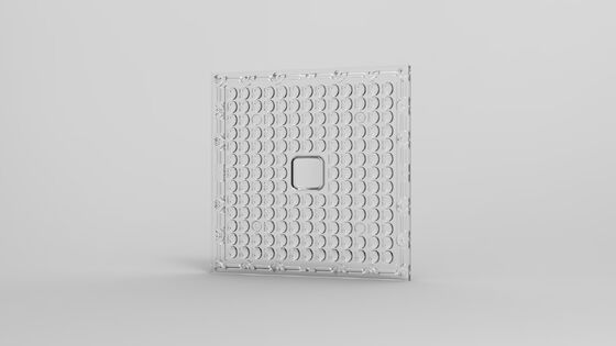 SMD3030 PC Lente di luce stradale a LED con angolo di fascio T3M per alta resistenza agli urti e materiale per PC di grado ottico